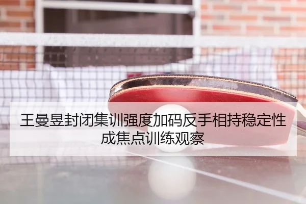 王曼昱封闭集训强度加码反手相持稳定性成焦点训练观察